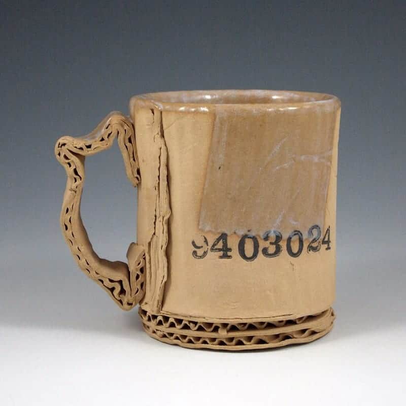 ceramic mugs cardboard Tom Kowalczyk 1