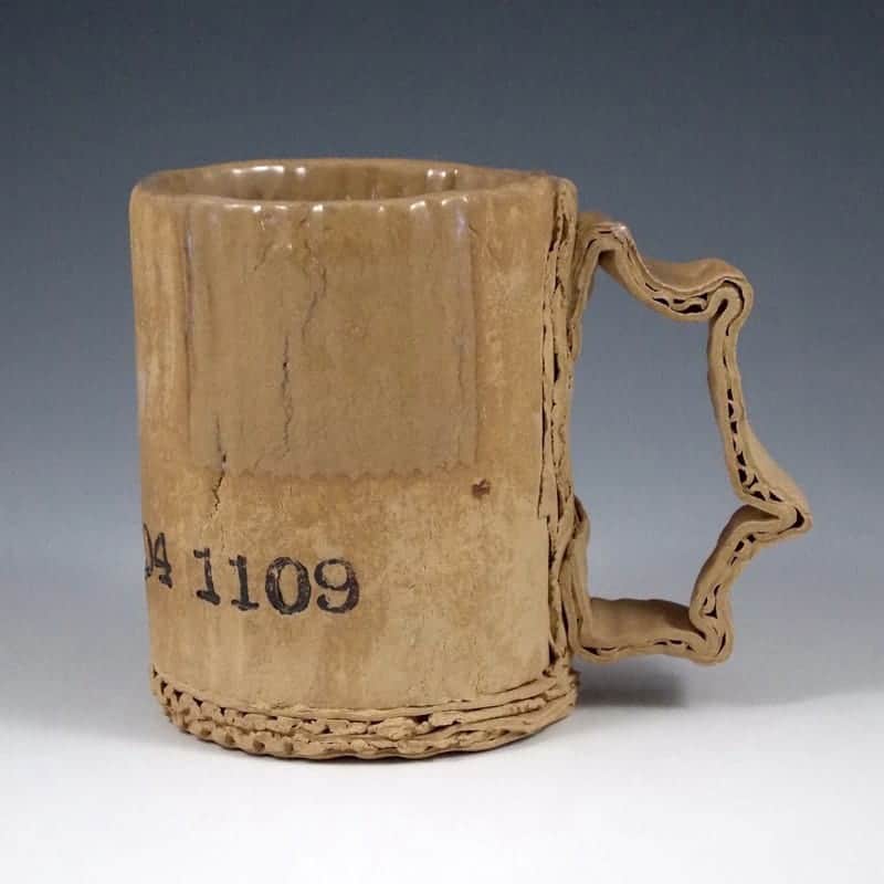 ceramic mugs cardboard Tom Kowalczyk 4