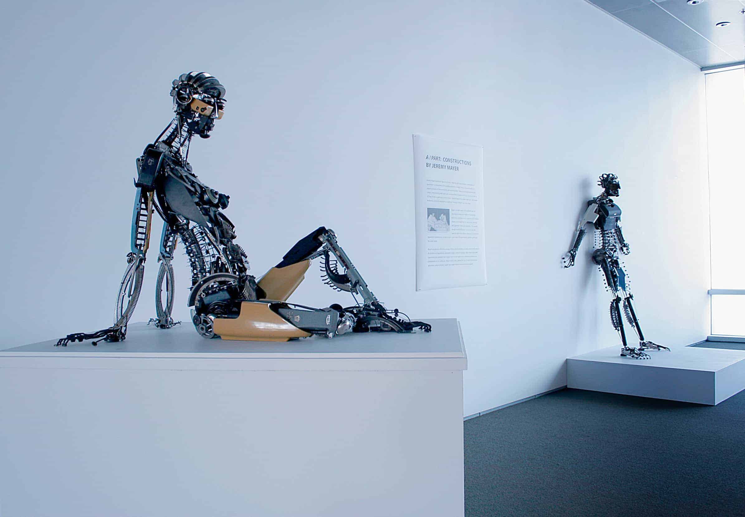 Jeremy's Nude I and II sculptures