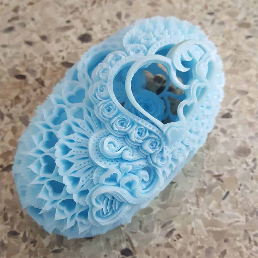 Blue Soap Carvings