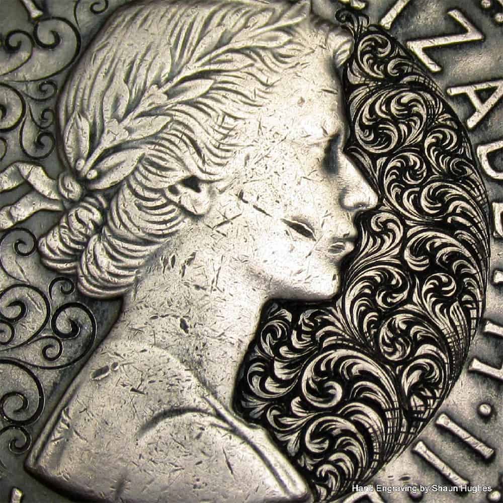 coin women engravings