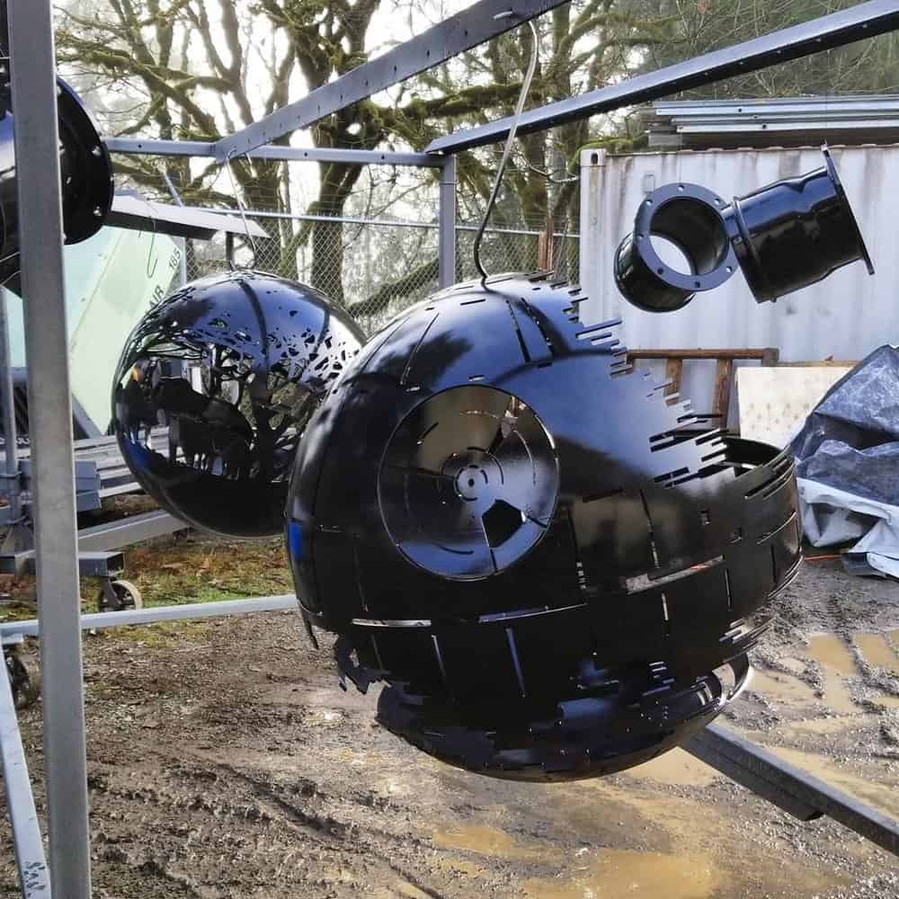 Death star pit in progress