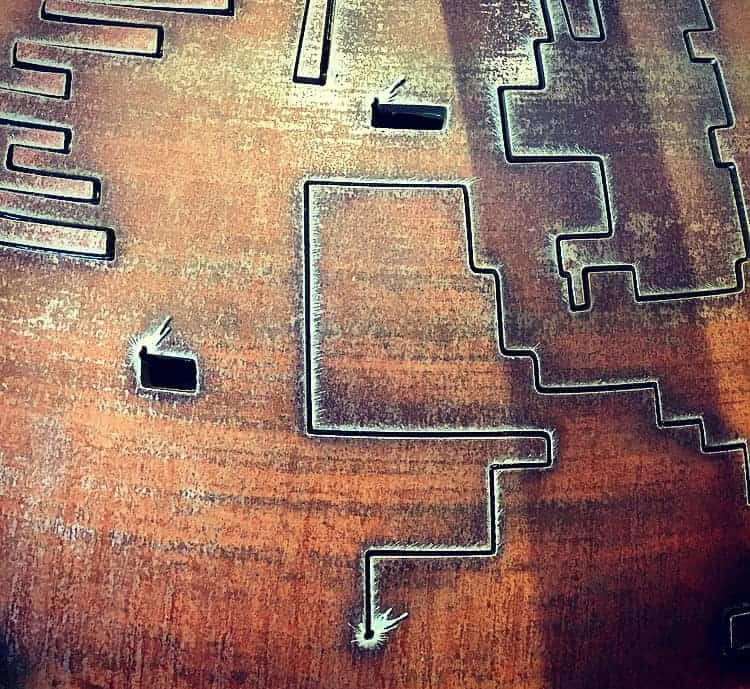 Deathstar fire pit texture