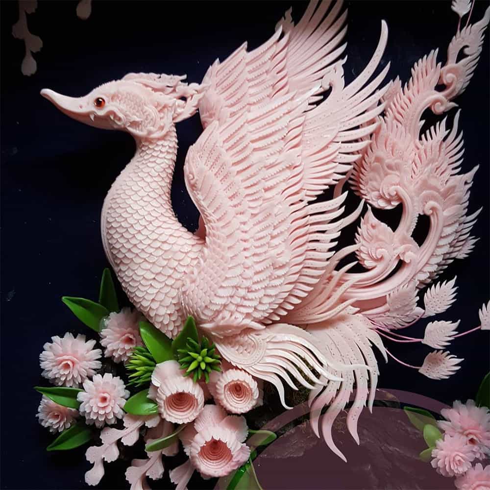 Dragon Soap Carving