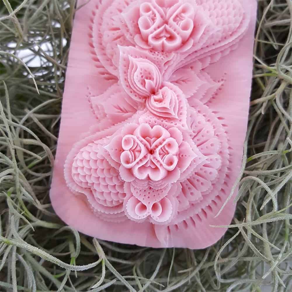 Pink Soap Carvings