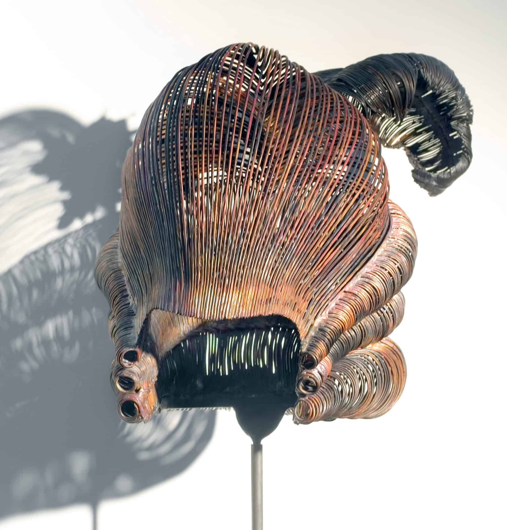 Metalwork sculptor Yasemen Hussein