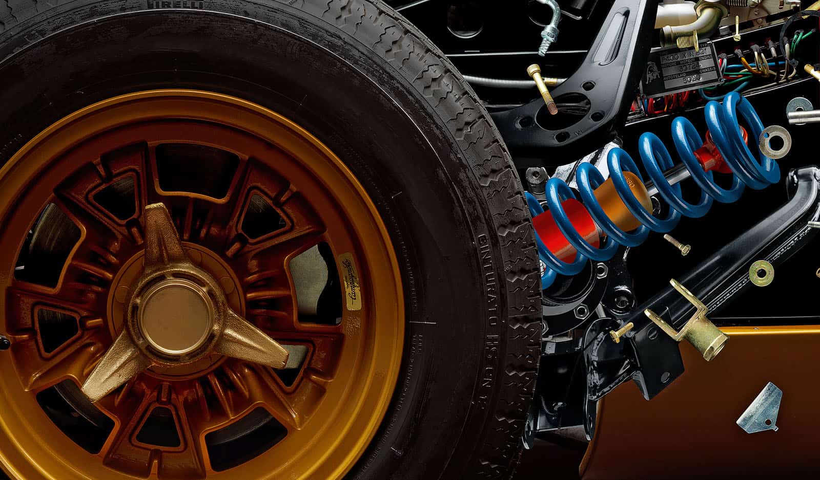 CloseUp of Disintegrating Lamborghini 3