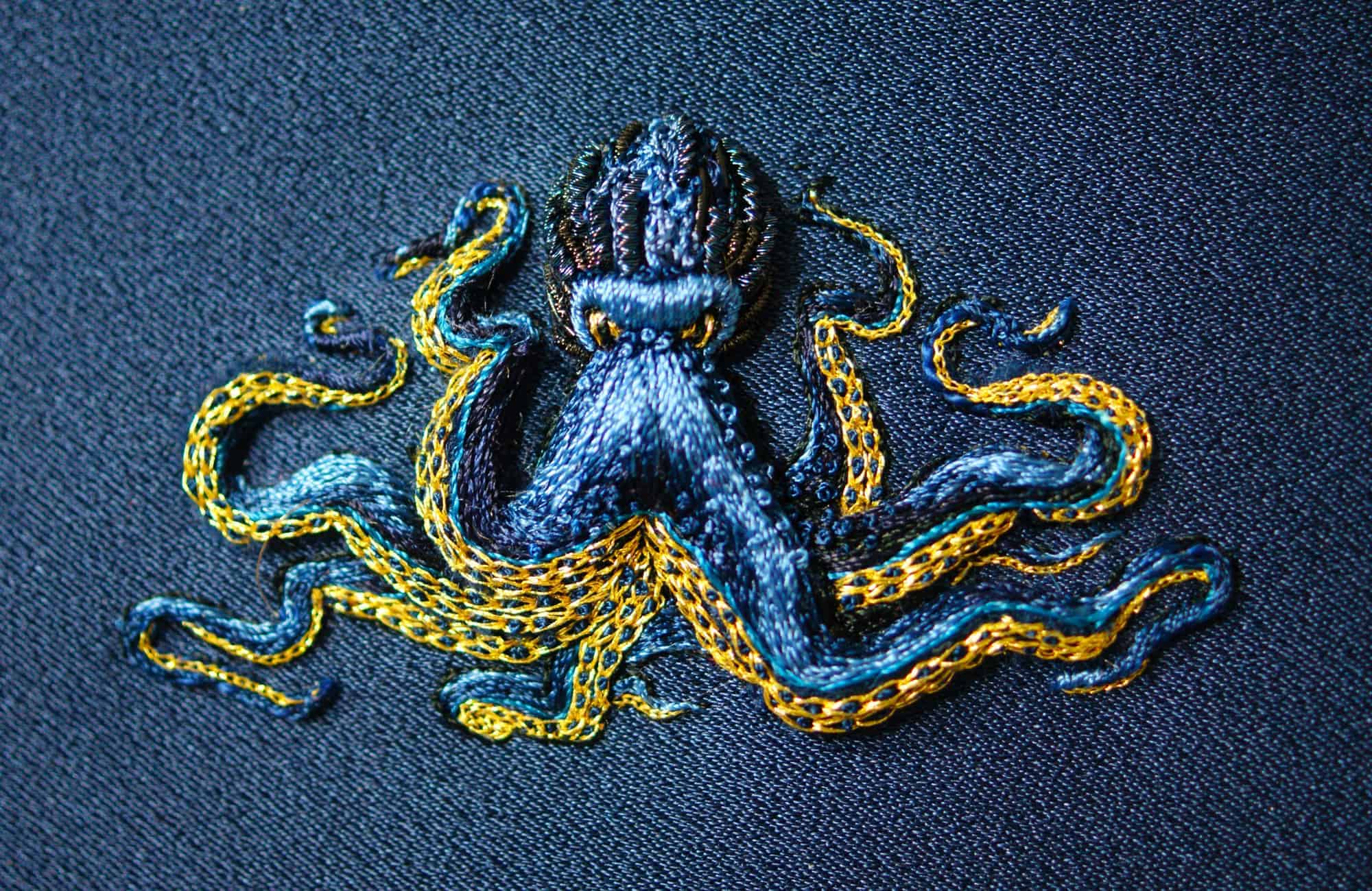 Octopus Embroidery