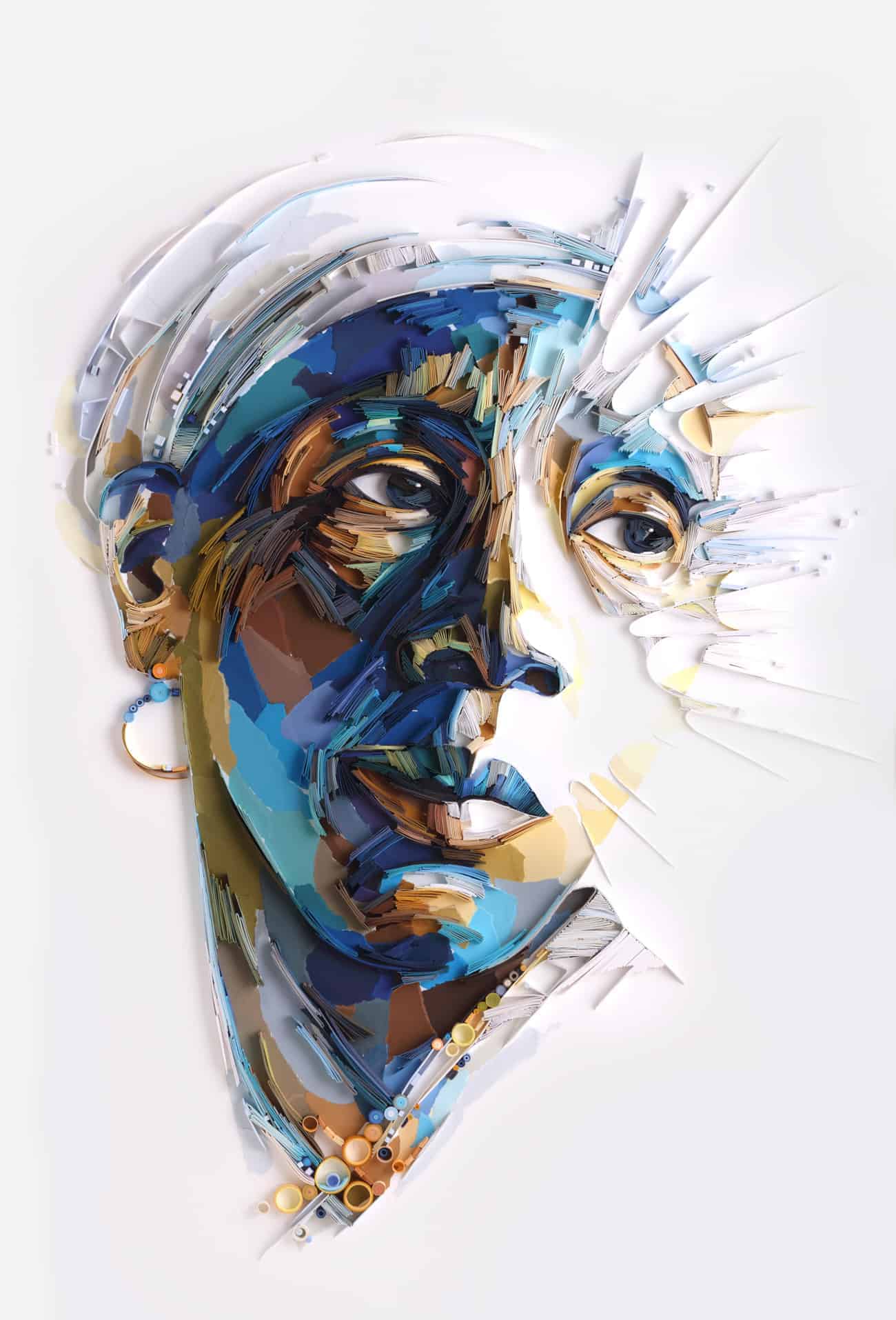 Pull-to-the-light Paper Painting