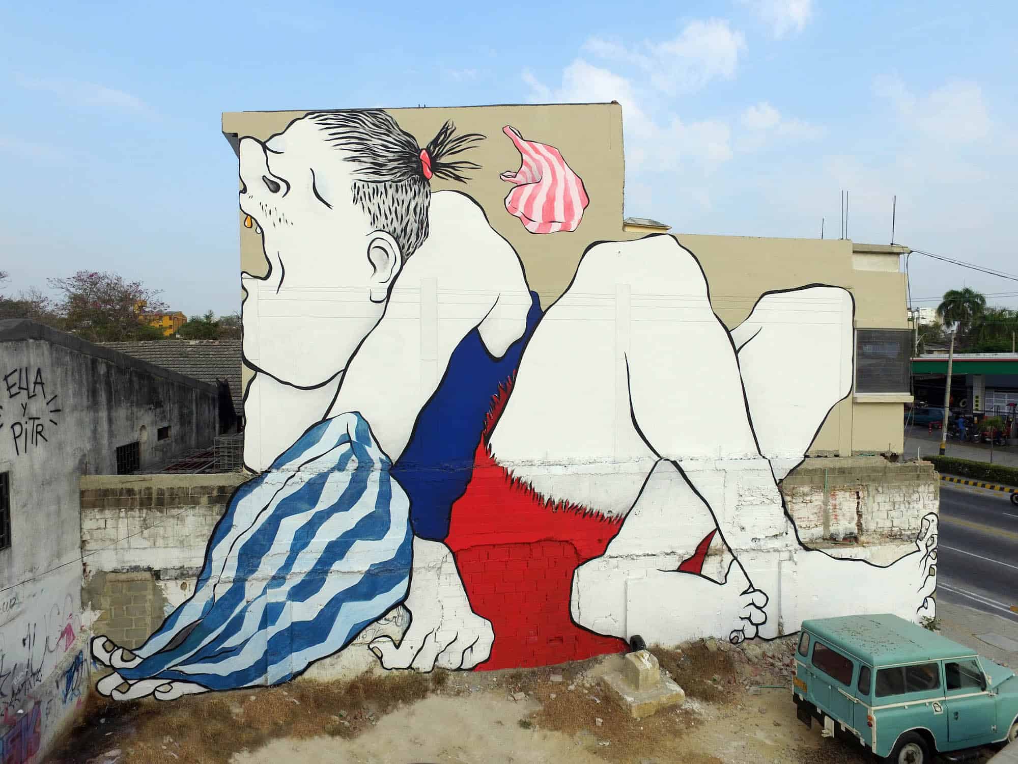 Barranquilla mural 1 Ledger