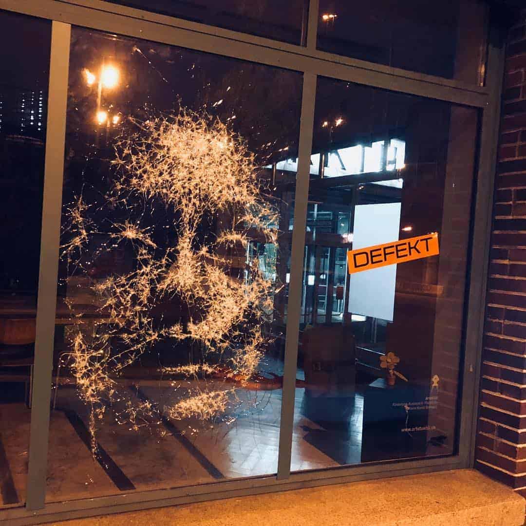 Store window art