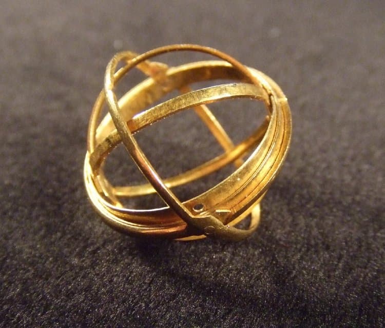 Armillary Sphere Ring from British Musem