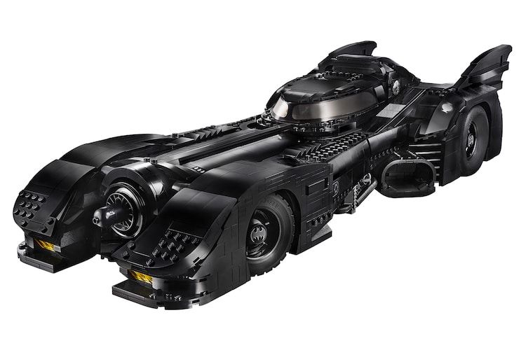 Batmobile with slide open cockpit
