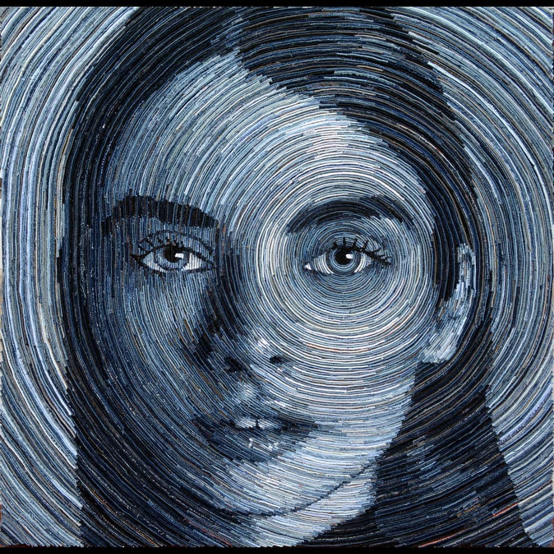 Sophia Loren Denim Portrait