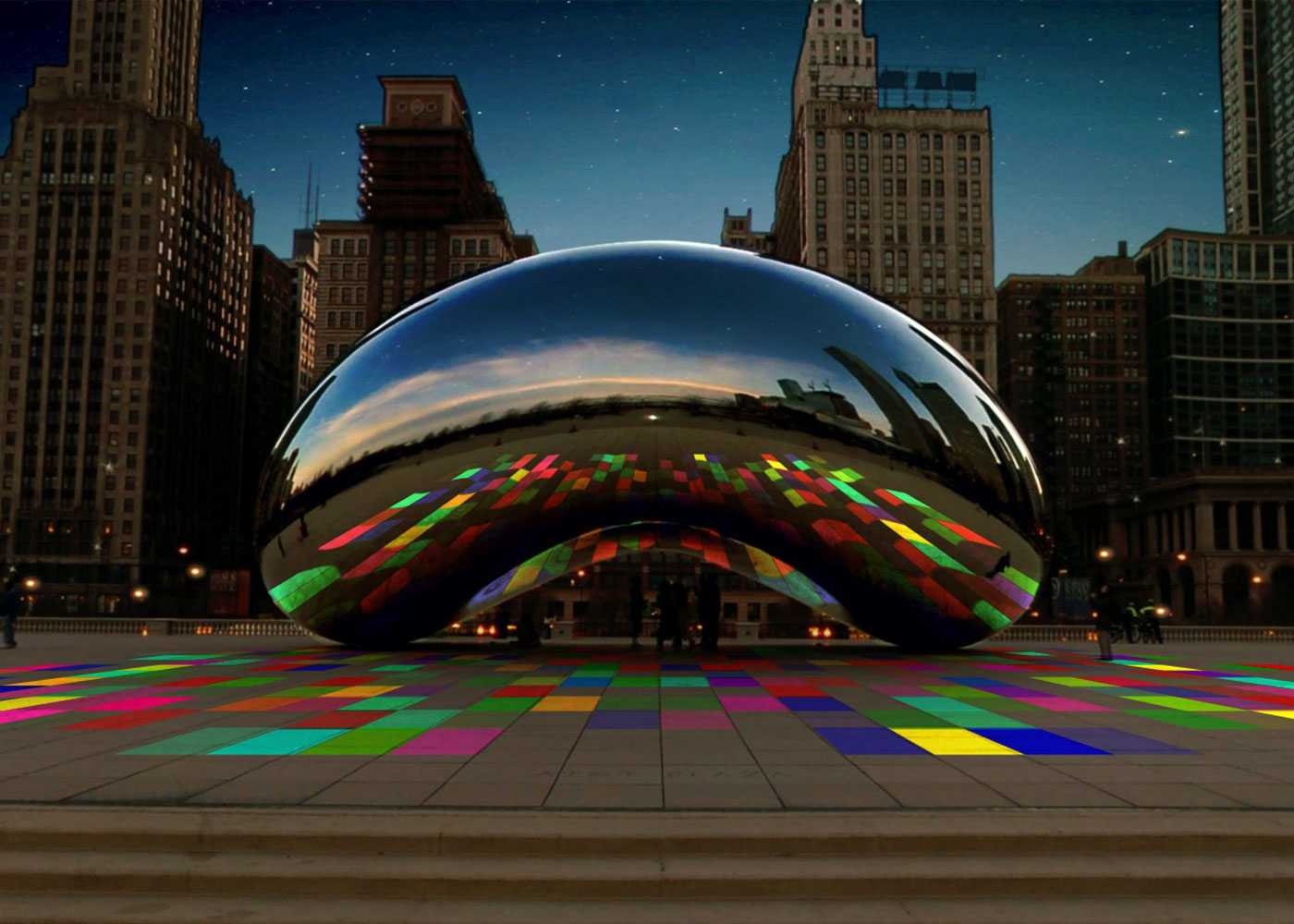 Chicago Bean in Colors