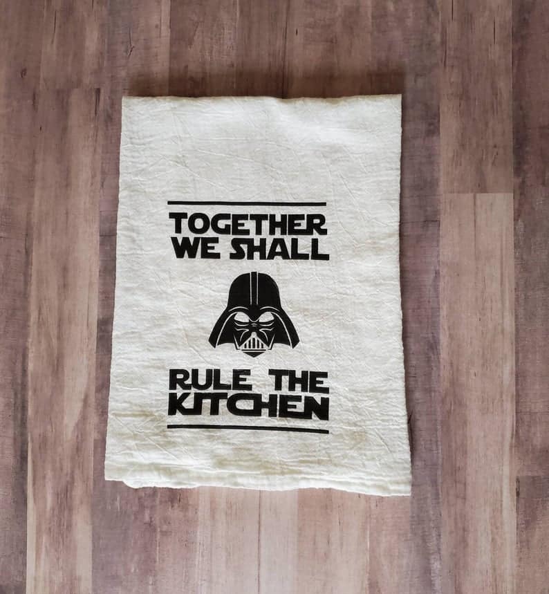 STAR WARS INSPIRED – 'TOGETHER WE SHALL RULE THE KITCHEN' – FLOUR