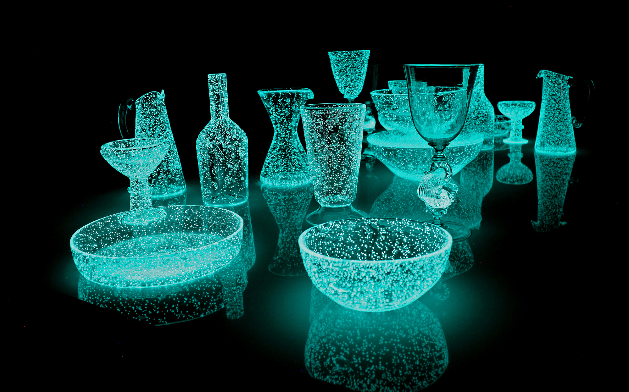 Glowing Glassware