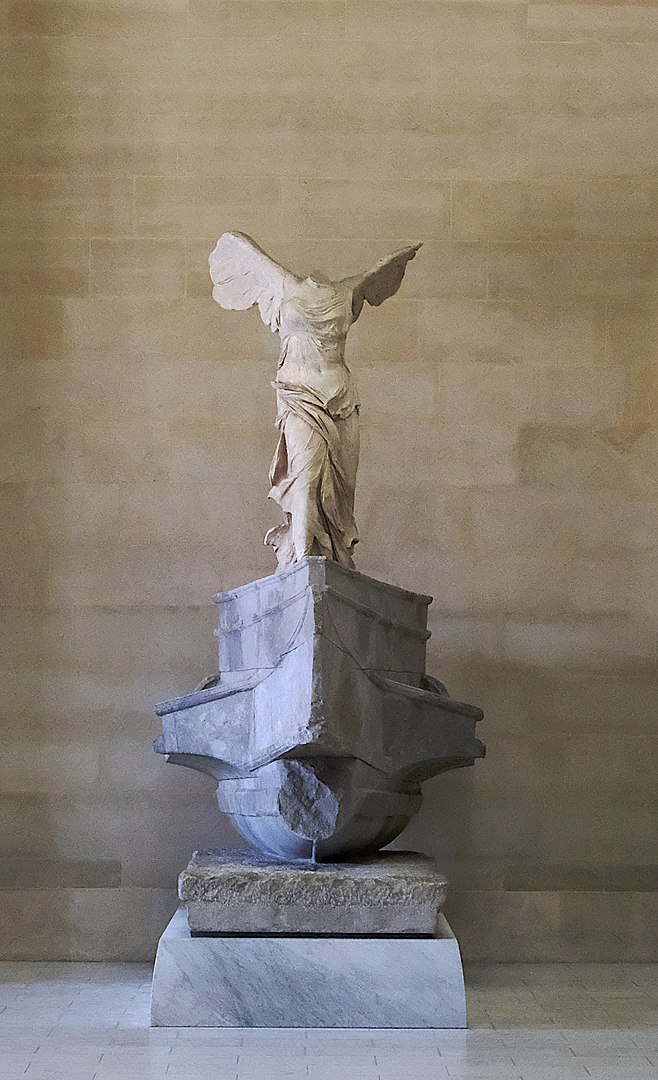 The Victory of Samothrace after the restoration of 2014