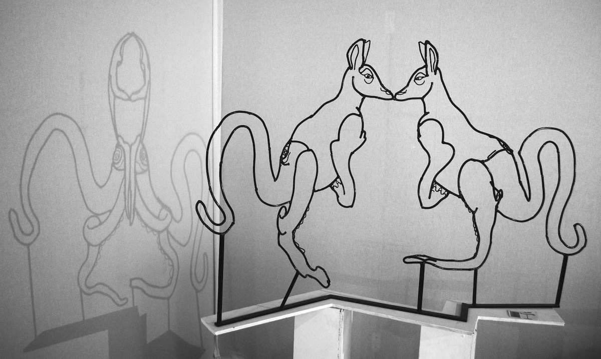 Matthieu Robert Ortis Sculpture Anamorphous Illusion 1