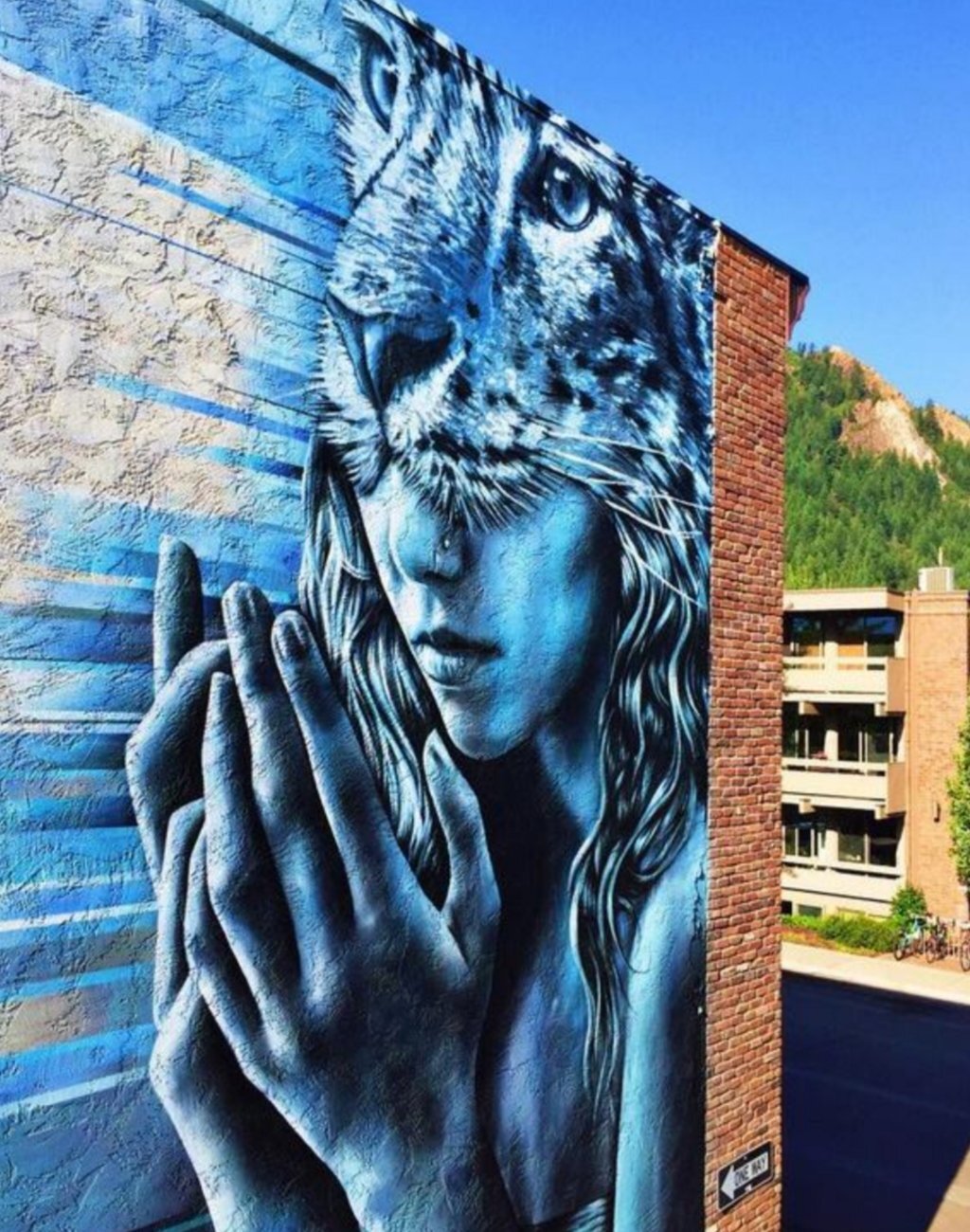 Mural in Aspen: Christina Angelina