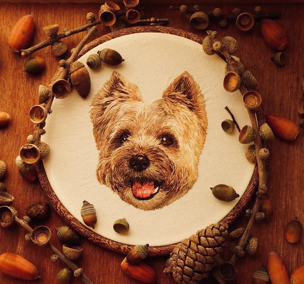 Pet Portrait by Kris Machiya