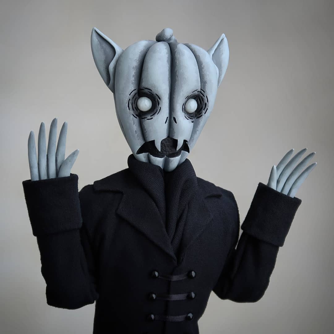 Pumpkin Nosferatu by Mim Artist