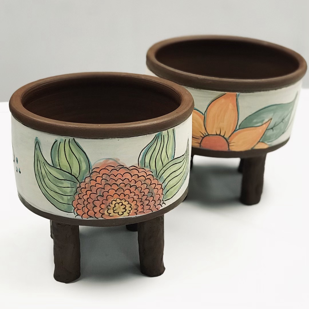 Planter Decorative Art by Melanie Shaw