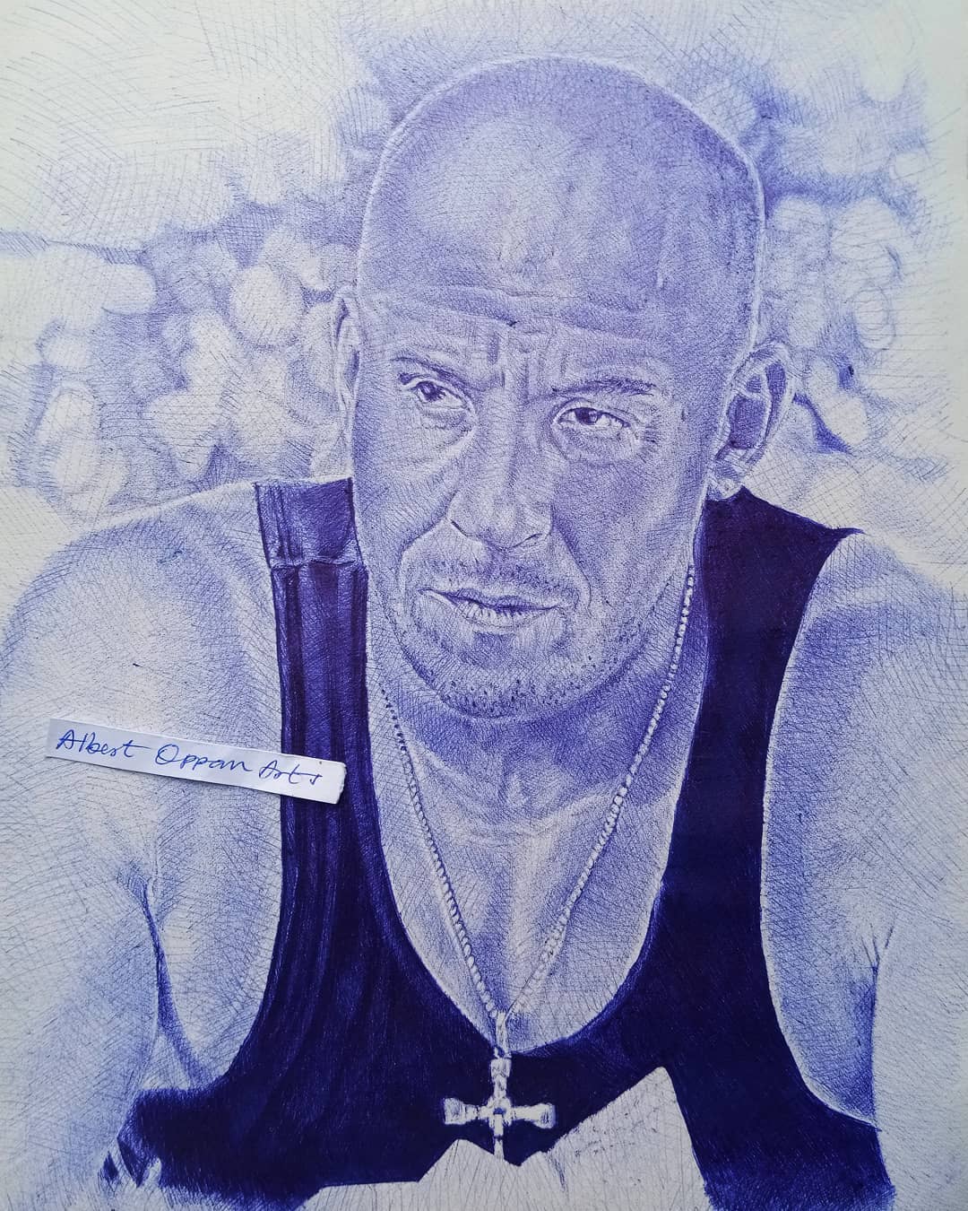 Vin Diesel by Albert Oppan