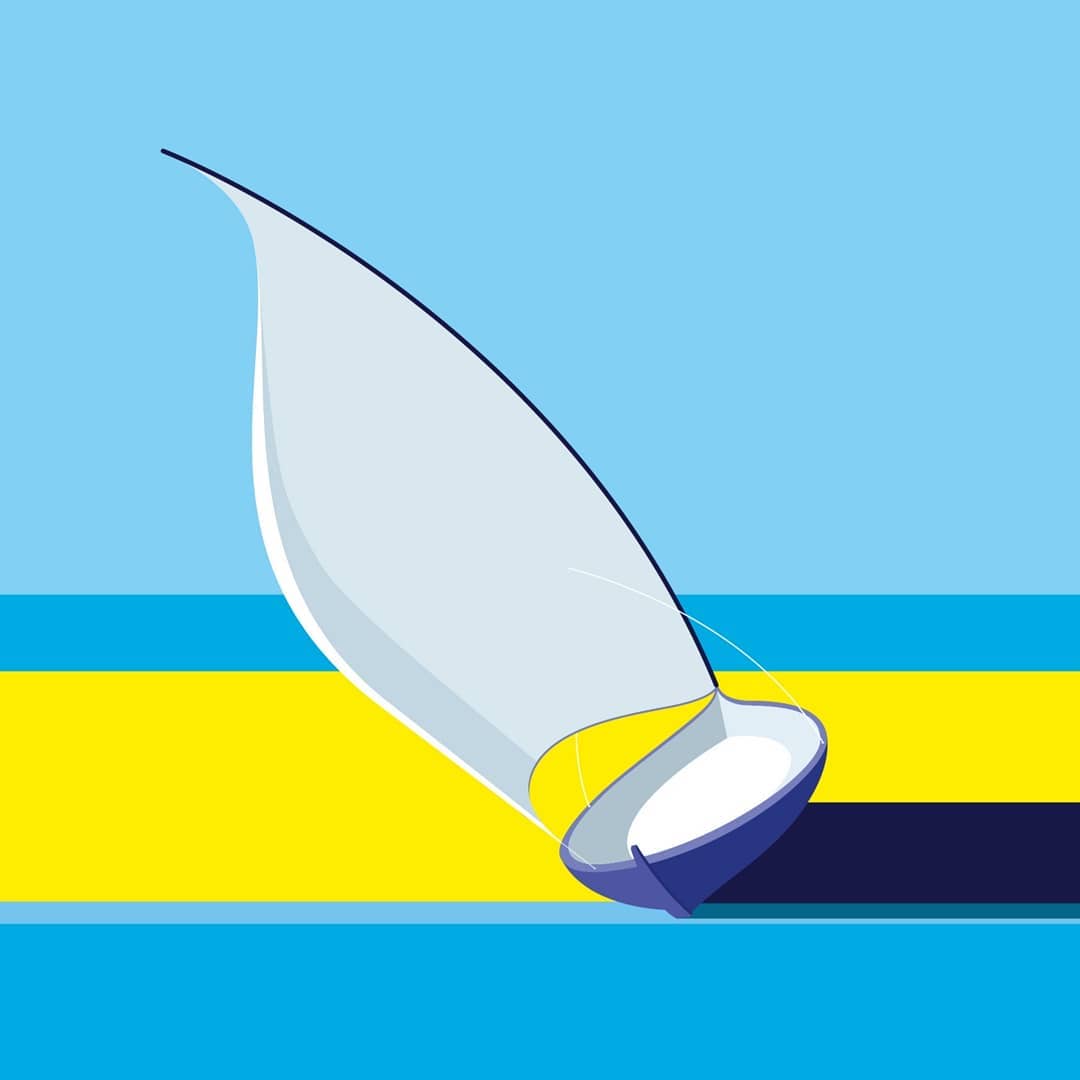 Sail Digital Art by Sean Butler