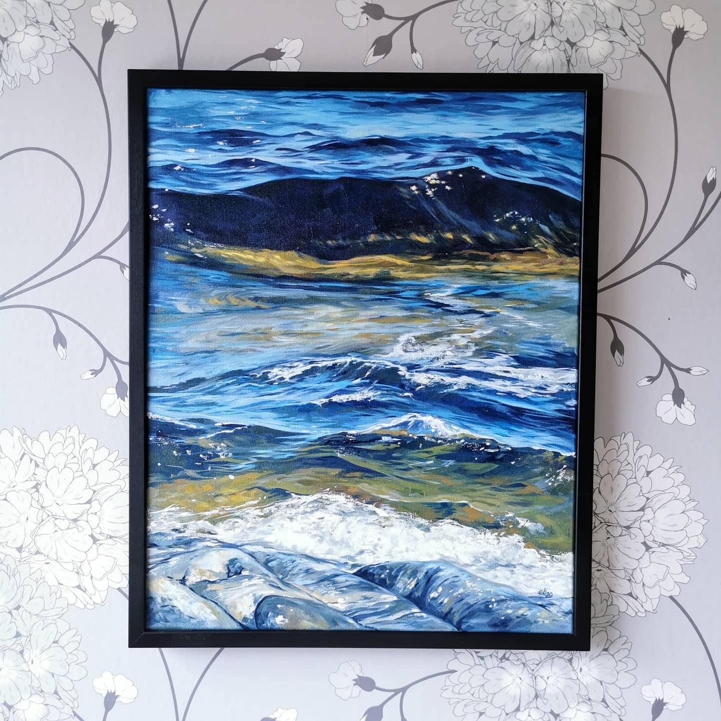 Sea Painting by Erik Björkland