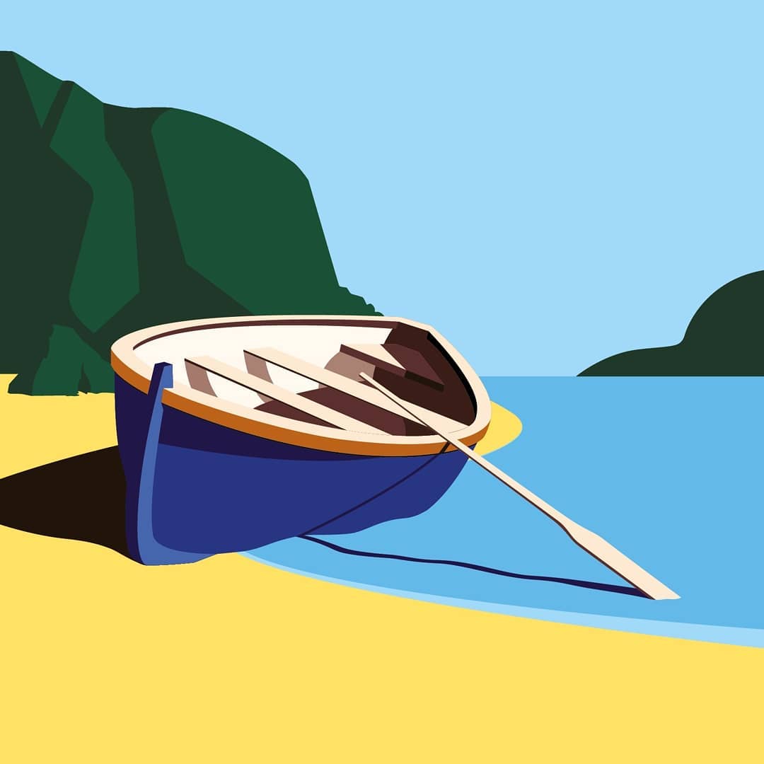 Boat Digital Art by Sean Butler