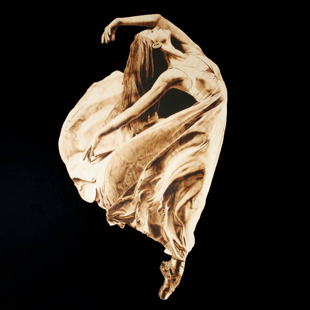 Woman Sculpture by Zmaja Pyroart