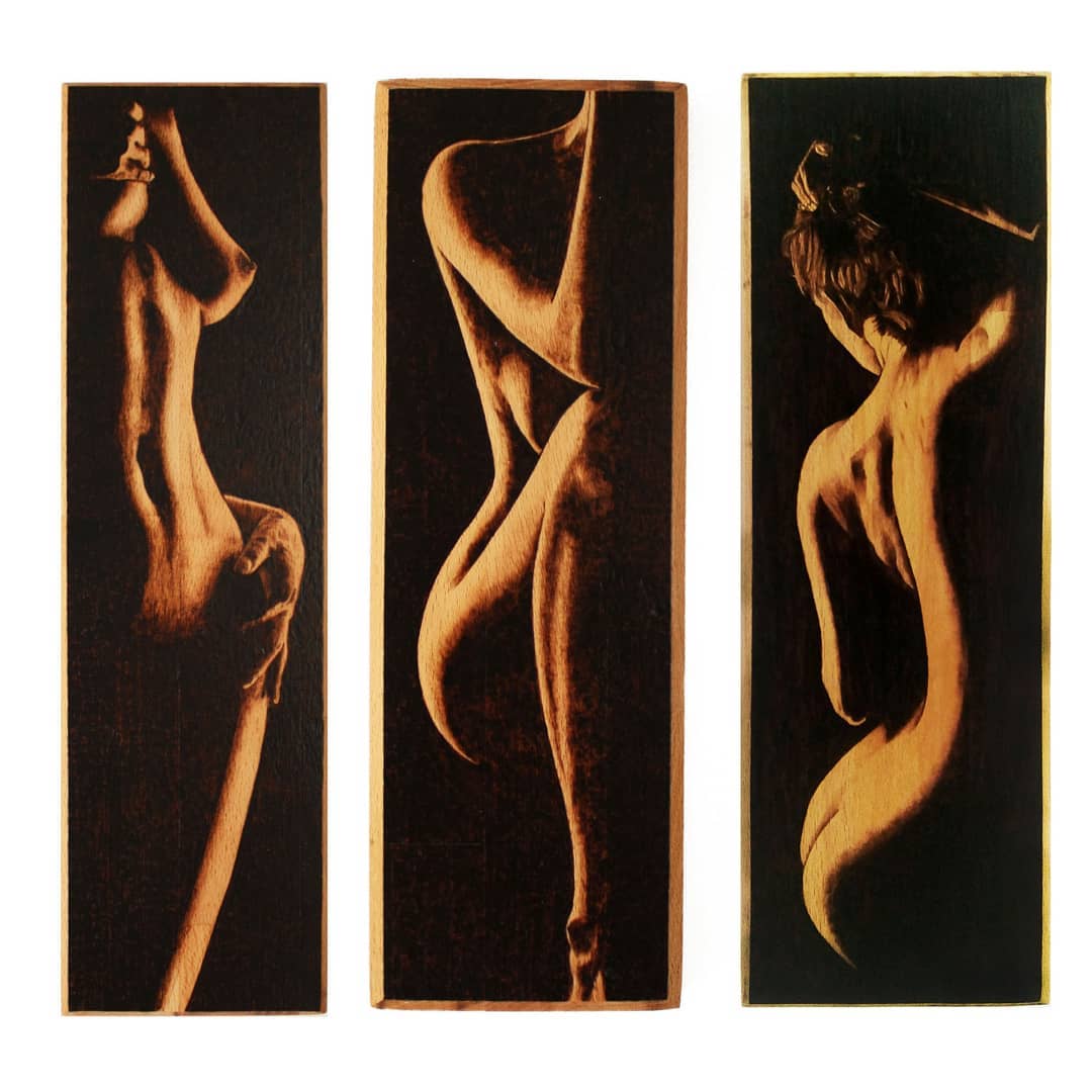 Nudism Sculpture by Zmaja Pyroart