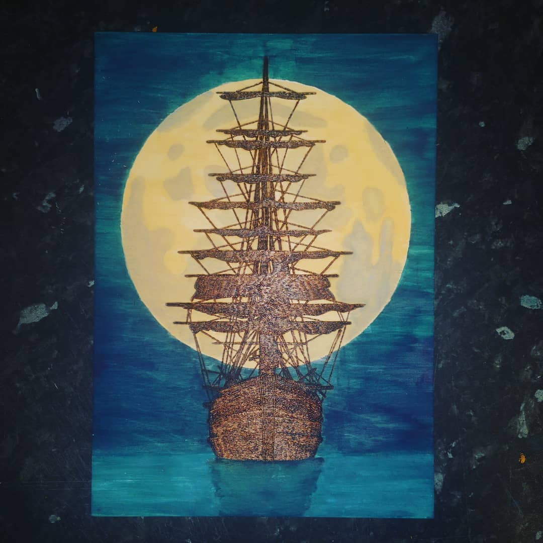 Ship Sculpture by Laura Hemingway