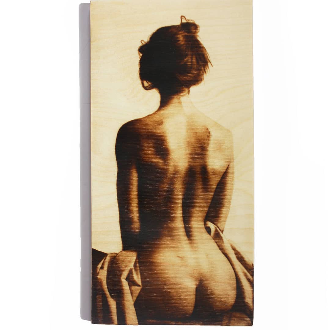 Woman Sculpture by Zmaja Pyroart