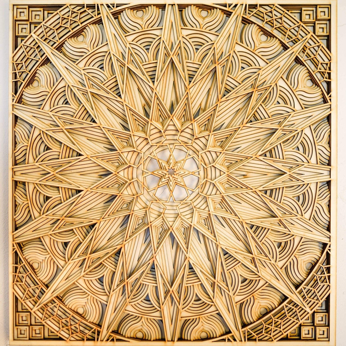 Mandala Decorative Art by Ivona Macejevska