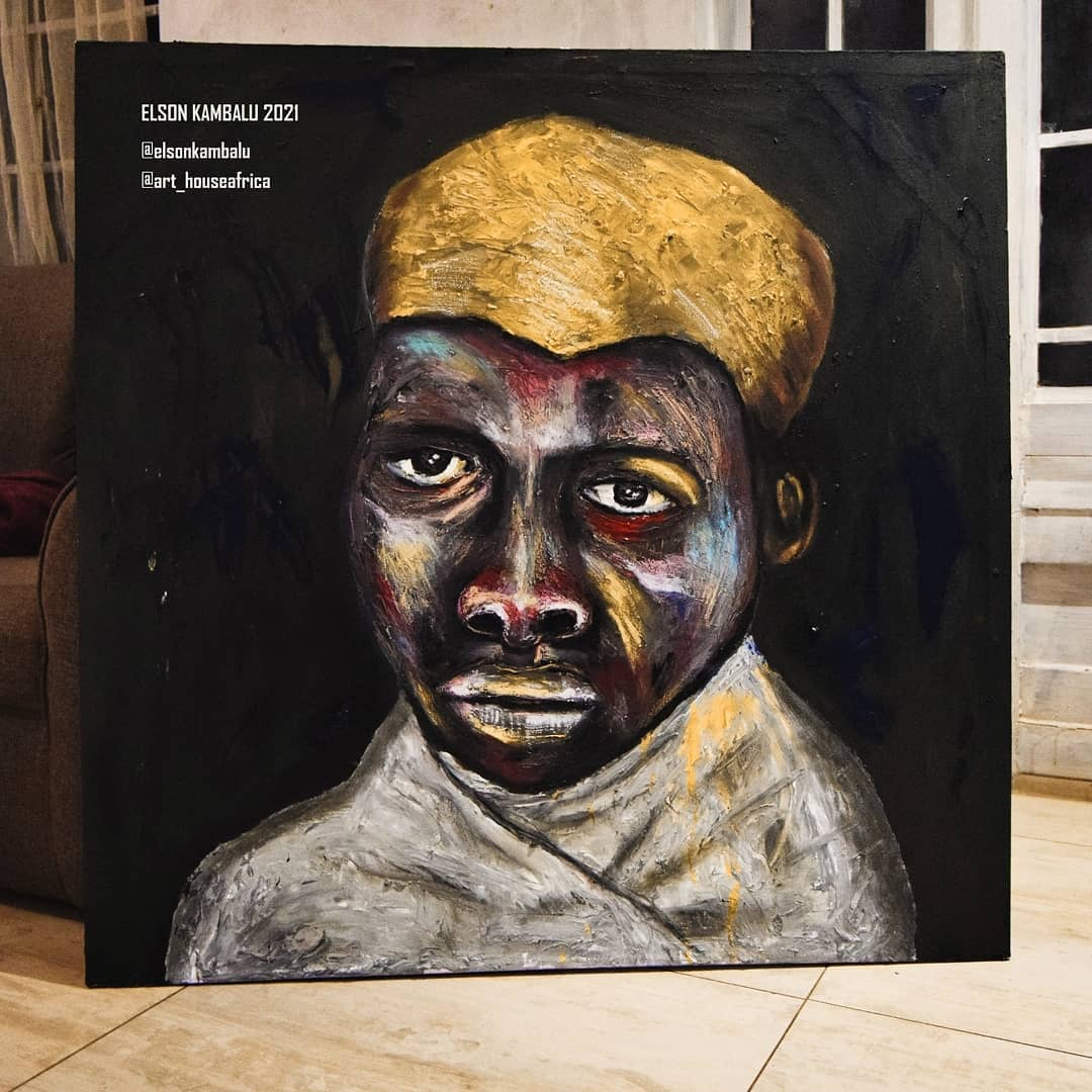 Doubting by Elson Kambalu
