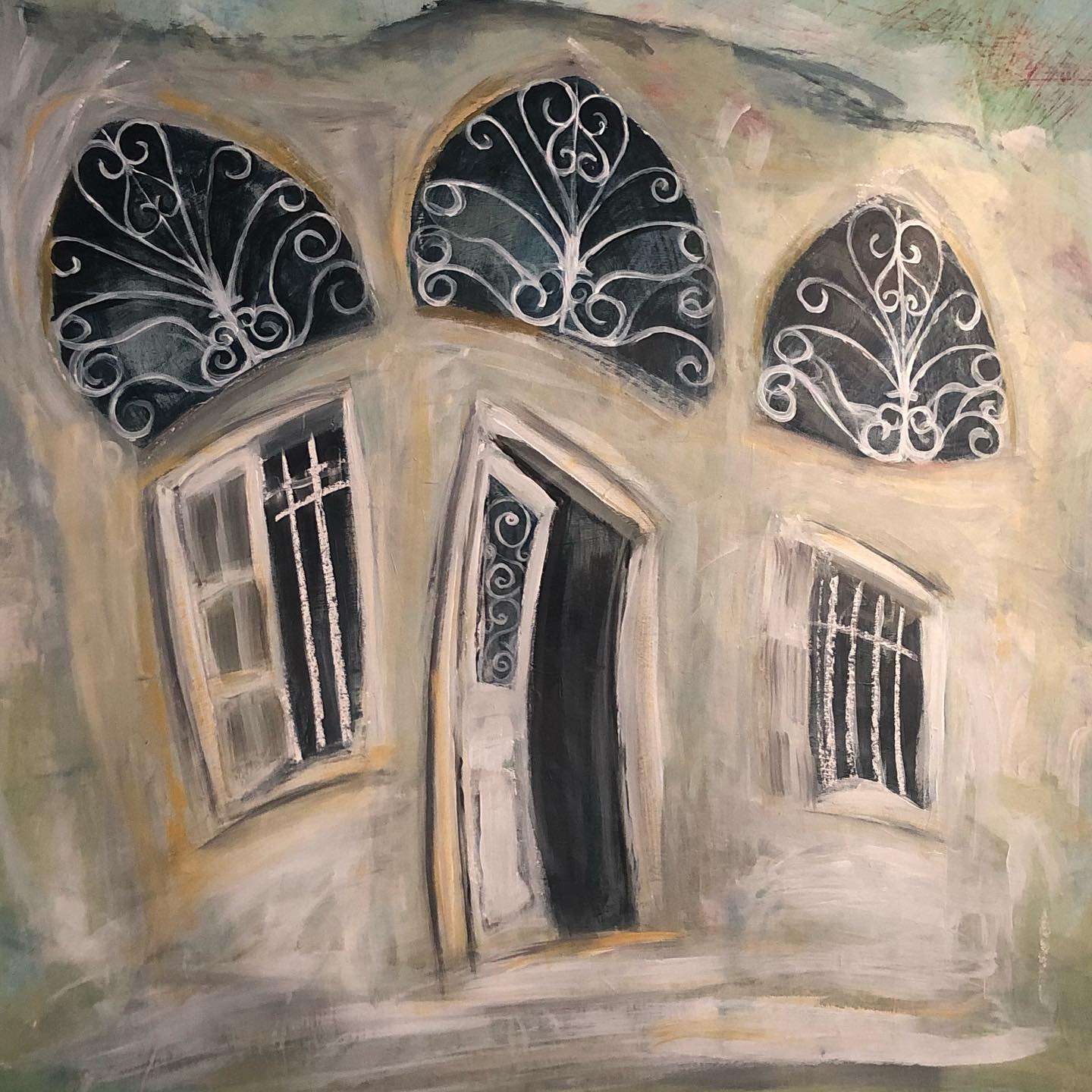 Acrylique sur toile by Mi Nohra