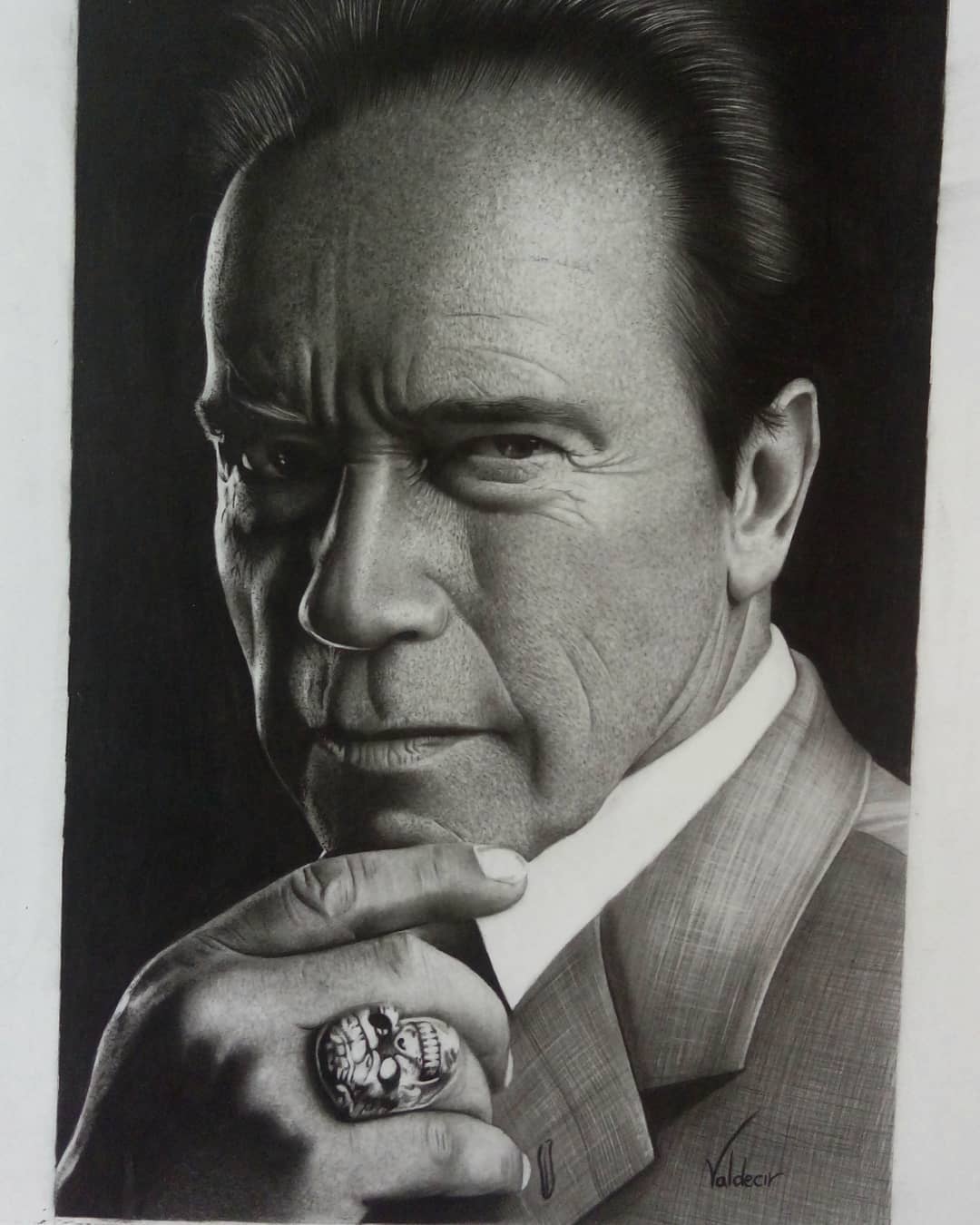 Arnold Schwarzenegger by Valdecir Ramos Gonçalves