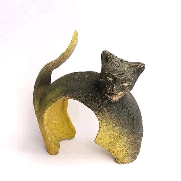 Cat Sculpture by Sonja Bikic