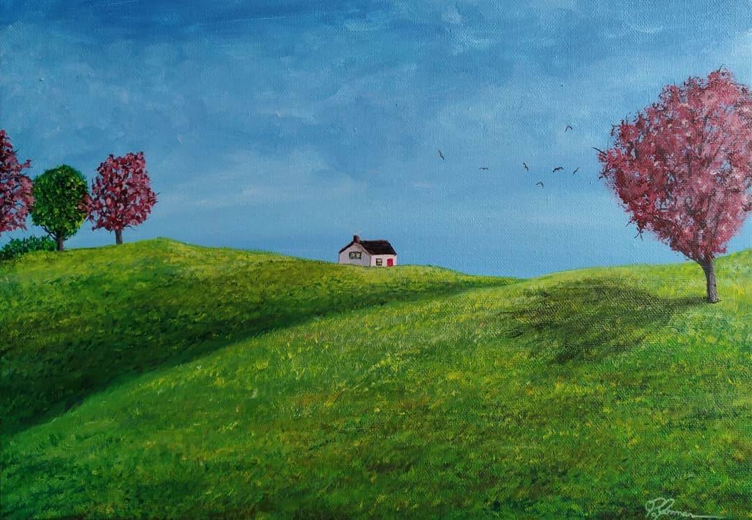 Landscape Painting by Paul Gorman