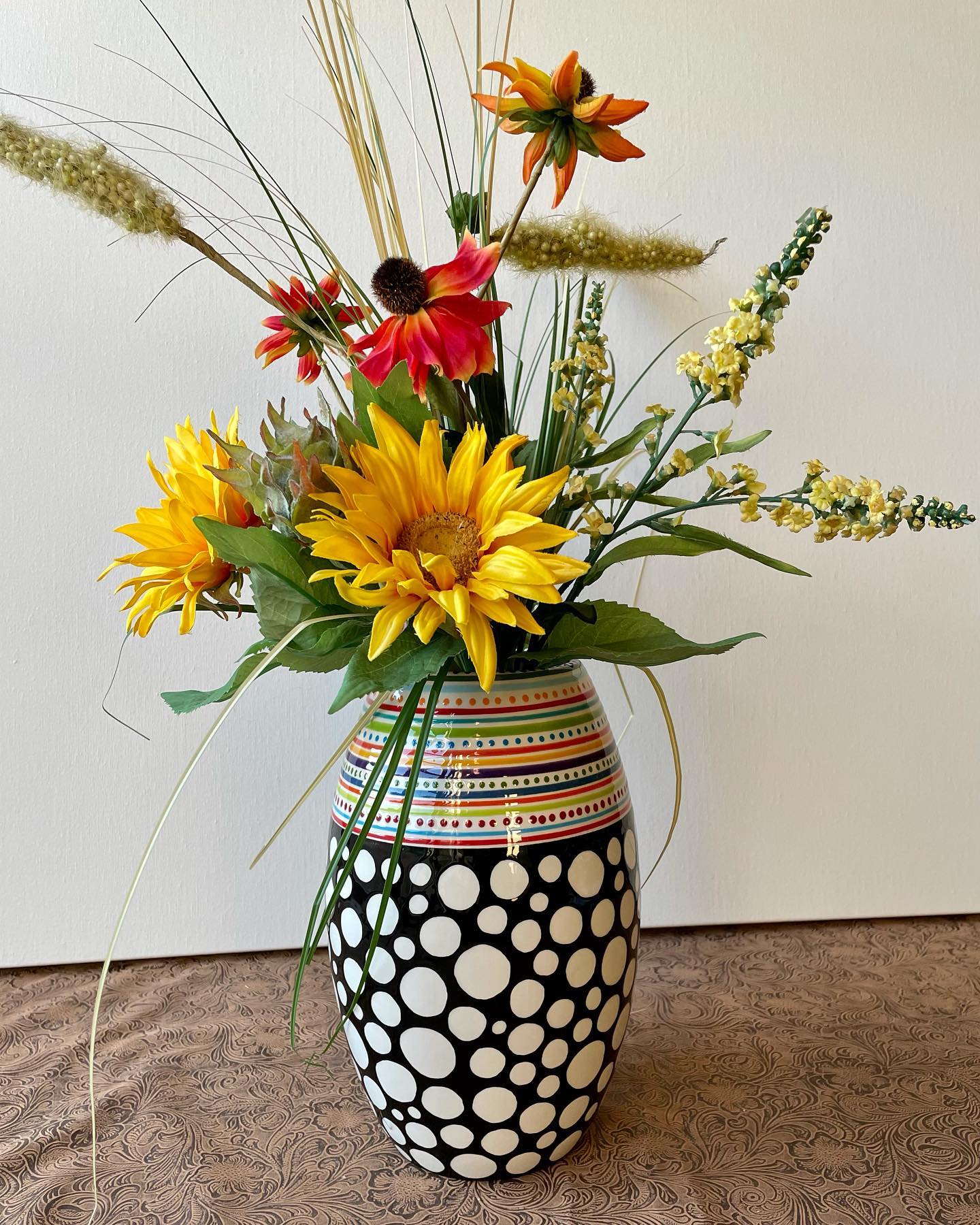 Vase Decorative Art by Dyna John Bailey