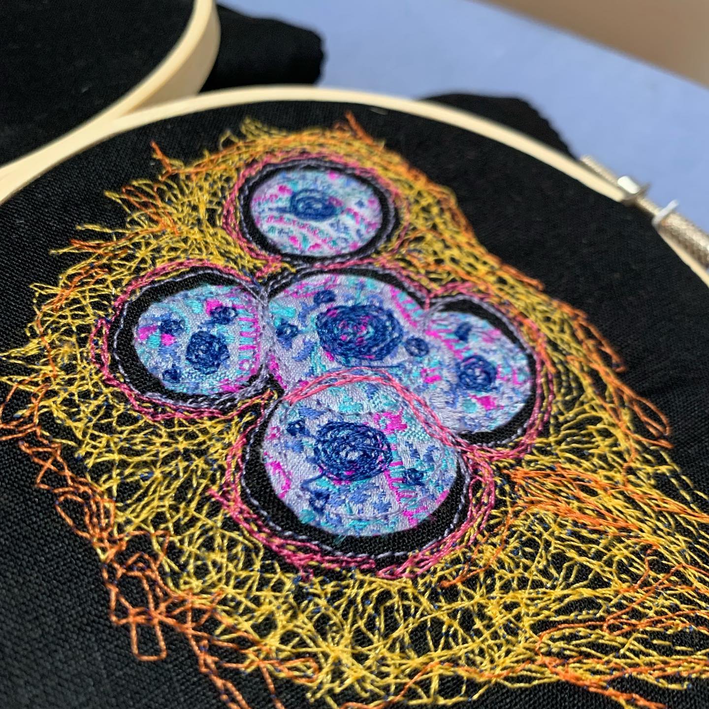 Fiber art by Natalia Schonowski