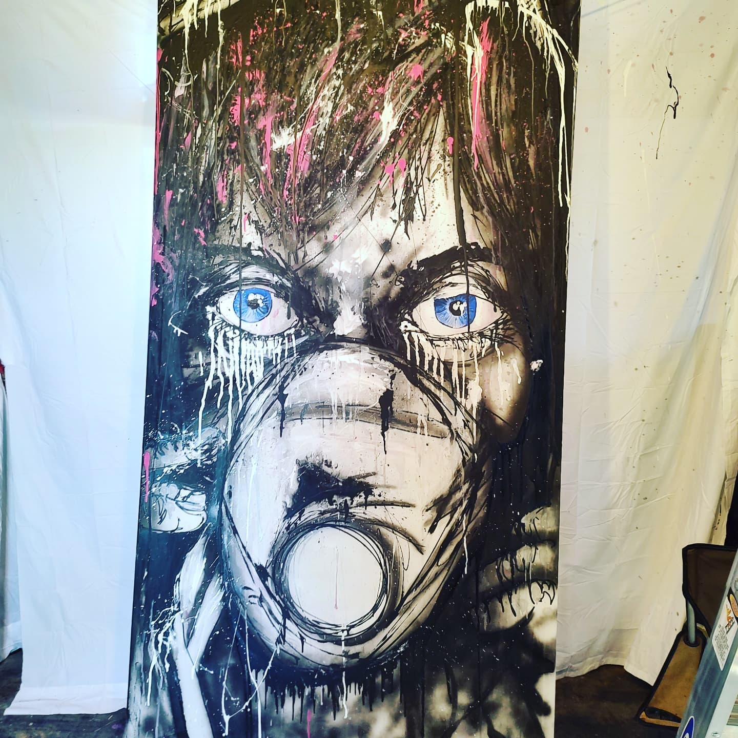 Mask Painting by Victus Art