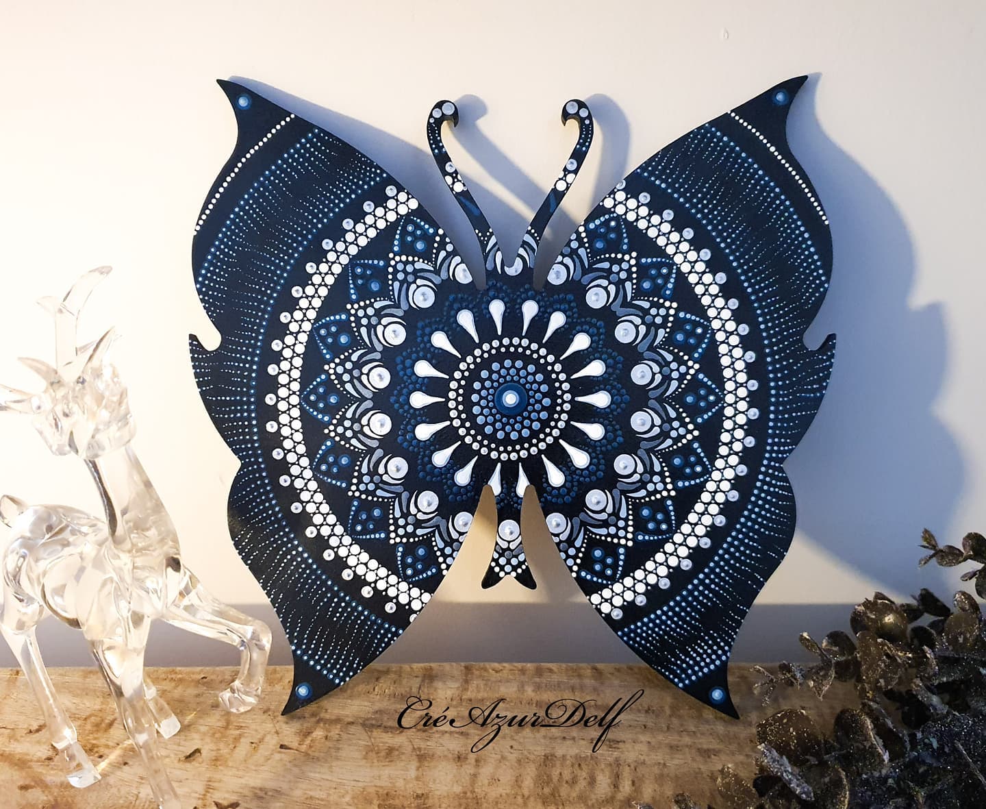 Mandala Decorative Art by Delphine Descoins