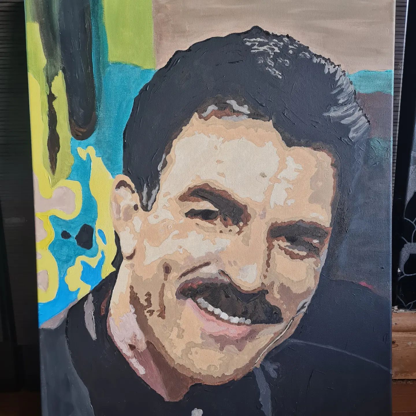 Tom Selleck by Helen Othen