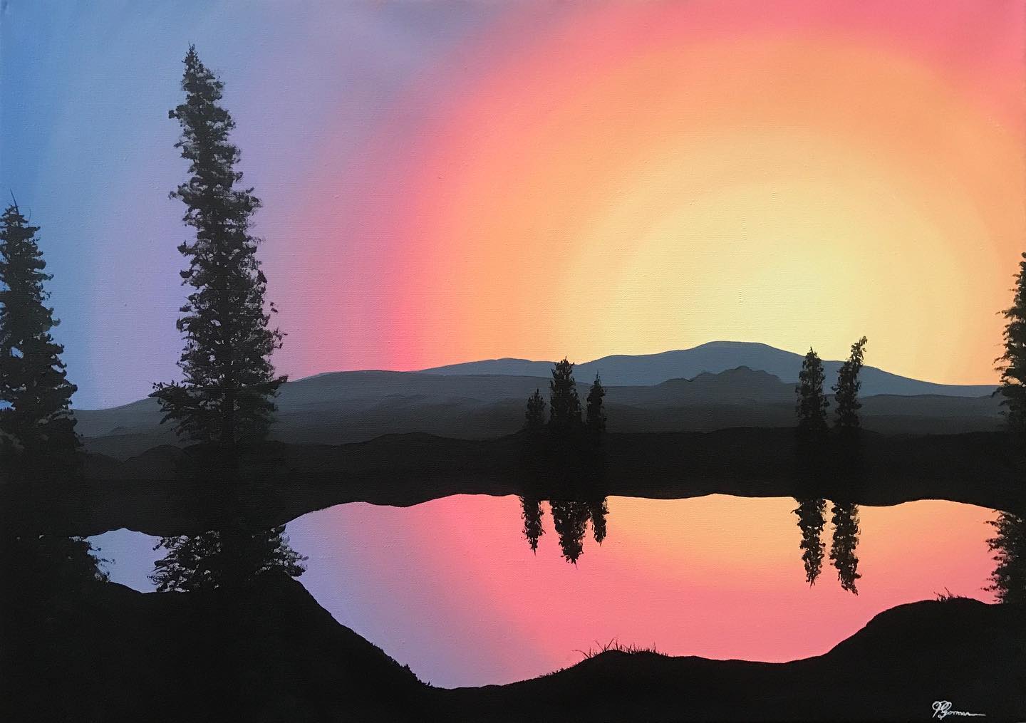 Lakeland Tarn by Paul Gorman