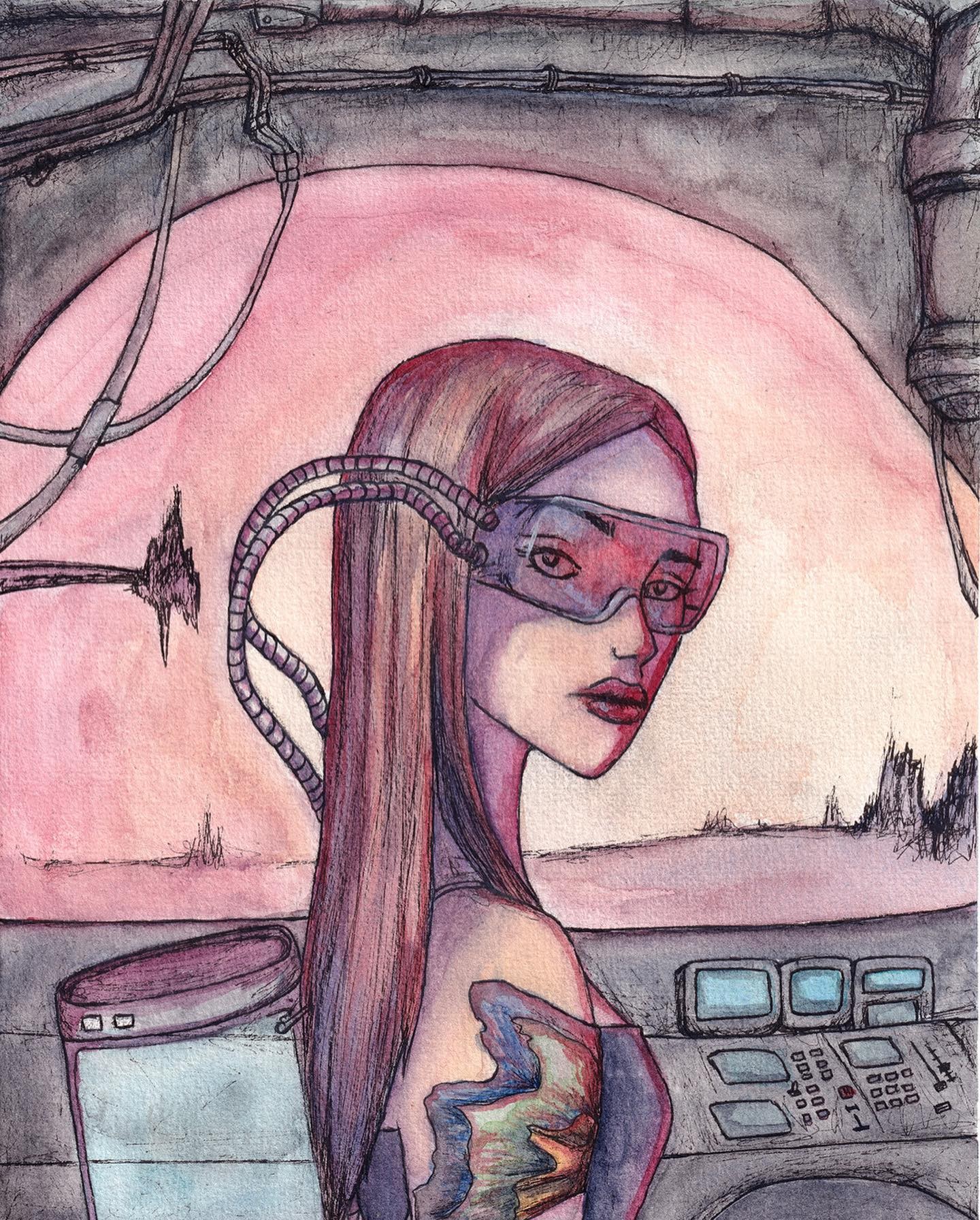 Between cities by Keopathana Art