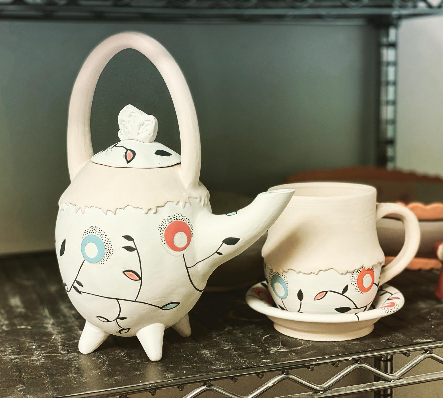 Pot Decorative Art by Melanie Shaw