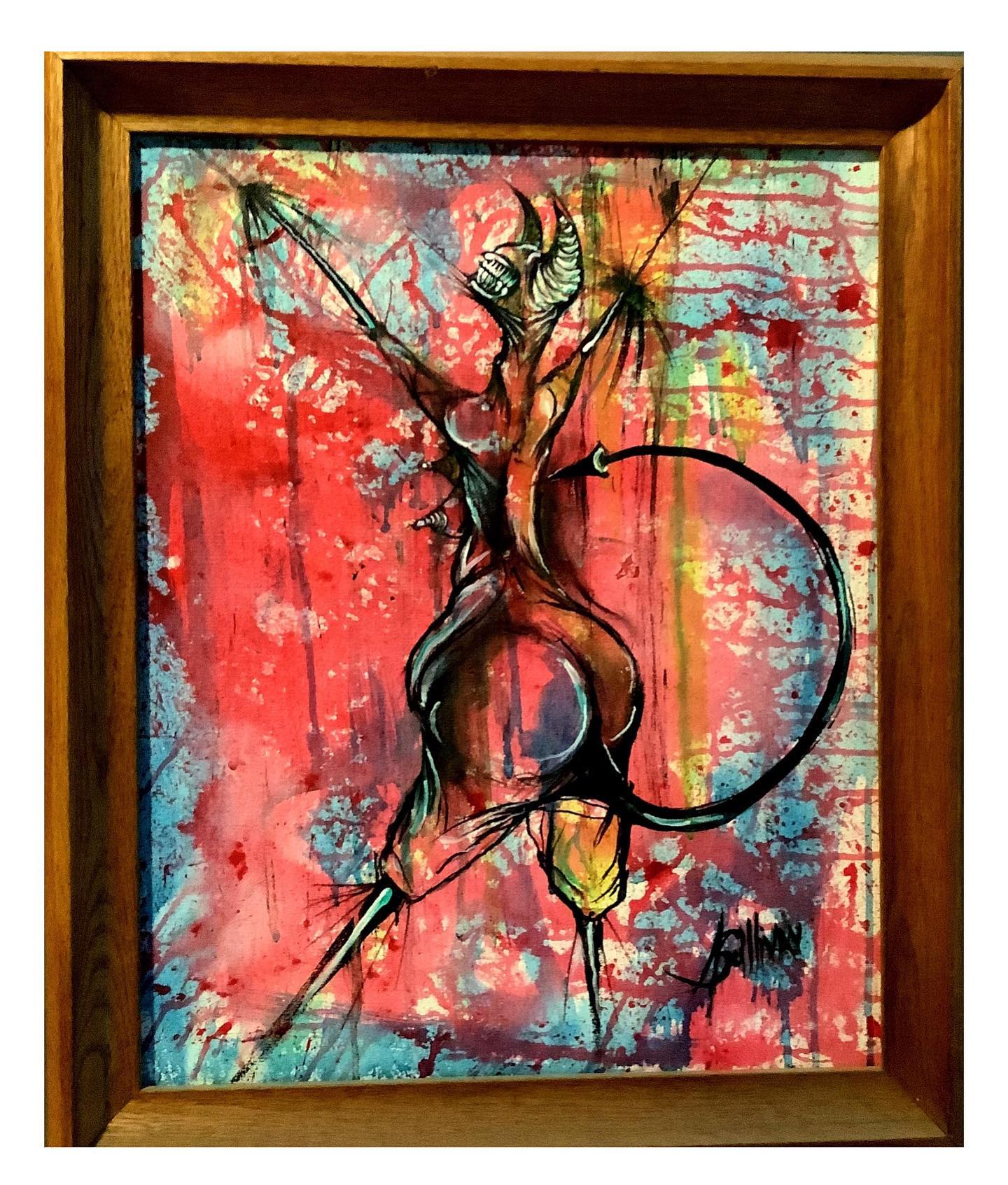 Horror Painting by Sullivan Todd M.